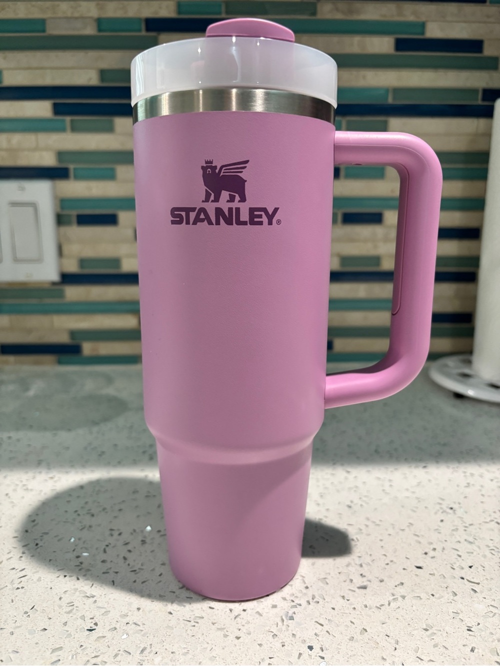 Stanley Lilac Purple Quencher 30 oz Travel Mug